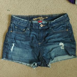 Ripped Jean Shorts